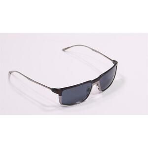 Kiton Titanium Gray Black Silver Luxury Round Two Tone Sunglasses Made in Japan